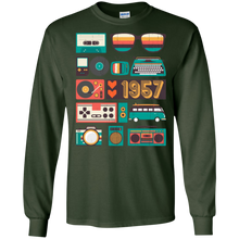 Legends Awesome are born Retro Vintage made in 1957 60th