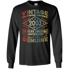 Vintage Genuine Retro Made In 2003 14th Birthday Gift 14 yrs