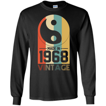 Vintage Yin Yang Retro Made In 1968 50th Birthday Gifts 50