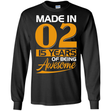 15th Birthday Made In 2002 Tee Shirt