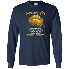 I'm a January Girl Shirt Funny Birthday T-Shirt for Women