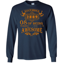 8 Of Being Years Awesome November 2009 Tee Shirt