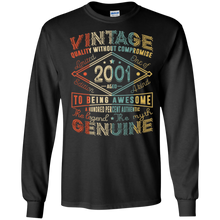 Vintage Genuine Retro Made In 2001 16th Birthday Gift 16 yrs