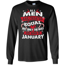 THE BEST ARE BORN IN JANUARY Christmas 2017 T-Shirt
