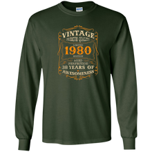 Legends Vintage Made In 1980 38th Birthday Gift 38 years old