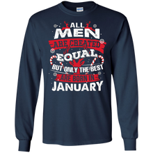 THE BEST ARE BORN IN JANUARY Christmas 2017 T-Shirt