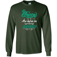 January T-shirt Queen Are Born In January T-shirt