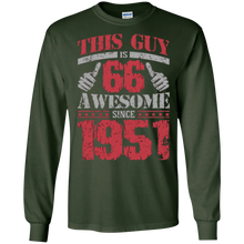 Vintage Born in 1951 66th Birthday Gifts 66 This Guy Awesome