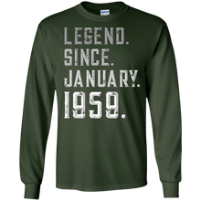 Legend Since January 1959 Shirt - 59th Birthday Gifts