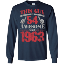 Vintage Born in 1963 54th Birthday Gifts 54 This Guy Awesome