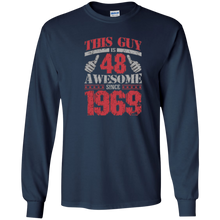 Vintage Born in 1969 48th Birthday Gifts 48 This Guy Awesome