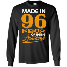 21th Birthday Made In 1996 Tee Shirt