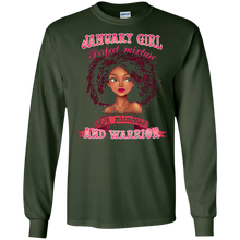 January Girl Perfect Mixture Of Princess And Warrior Shirt