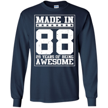Birthday Gift For 29 Years Old 1988 Tee Shirt