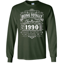 Awesome Since 1990 27th Birthday T Shirt 27 Years Old