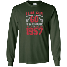 Vintage Born in 1957 60th Birthday Gifts 60 This Guy Awesome