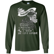 January Girl A Mouth She Can't Control T-shirt