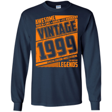 Legends Awesome are born Retro Vintage made in 1999 18th