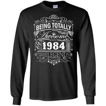Awesome Since 1984 33rd Birthday T Shirt 33 Years Old