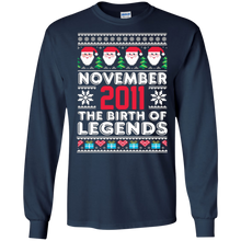 November 2011 The Birth Of Legends Christmas T Shirt