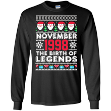 November 1998 The Birth Of Legends Christmas T Shirt