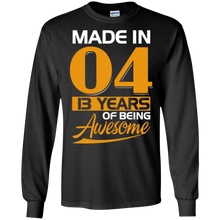 13th Birthday Made In 2004 Tee Shirt