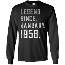 Legend Since January 1958 Shirt - 60th Birthday Gifts