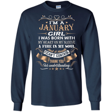I'm January Girl funny t-shirt birthday gift