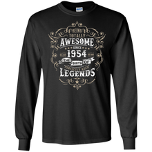 Awesome since 1954 64th Birthday T Shirt 64 Years Old