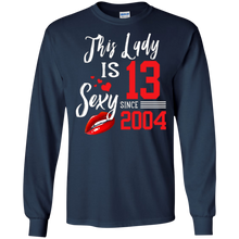 Vintage Born in 2004 13th Birthday Gift 13 This Lady Awesome