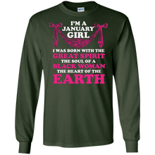 I'm A January Girl Shirt January Girl T-Shirt January Born