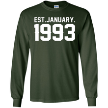 Happy 1993 it's My 24 th Birthday Gift Ideas Tshirt For Love
