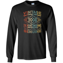 Vintage Genuine Retro Made In 2008 9th Birthday Gift 9 yrs