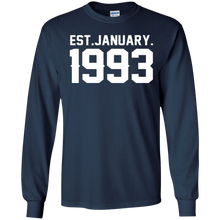 Happy 1993 it's My 24 th Birthday Gift Ideas Tshirt For Love