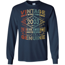 Vintage Genuine Retro Made In 2003 14th Birthday Gift 14 yrs