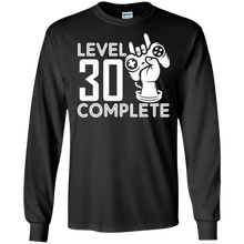 Level 30 Complete Video Gamer Geek 30th Birthday 1987 T-Shir