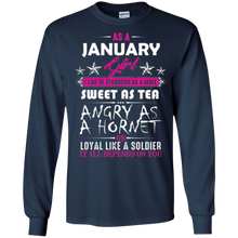 January Girl T-Shirt Funny Birthday Gifts January Birthday S