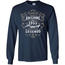 Awesome since 1953 65th Birthday T Shirt 65 Years Old