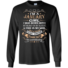 I'm January Girl funny t-shirt birthday gift