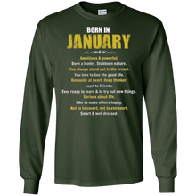 Born In January Tshirt January 15Th Birthday Funny