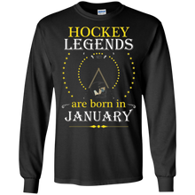 Hockey Legends Are Born In January Shirt Gear Apparel 2