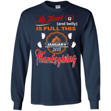 Thanksgiving Gift My Heart And Belly Is Full January 2018