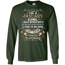 I'm January Girl funny t-shirt birthday gift