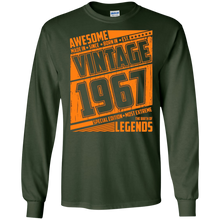 Legends Awesome are born Retro Vintage made in 1967 50th