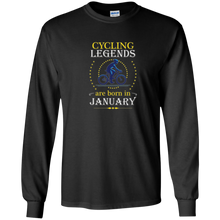 Cycling Legends Are Born In January Shirt Gear Apparel 2
