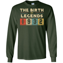 Retro The Birth Of Legend USA 1932 85th Birthday Gift 85 yrs