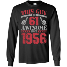 Vintage Born in 1956 61st Birthday Gifts 61 This Guy Awesome