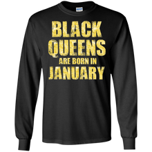 Black Queens Are Born In January Funny Birthday Gift
