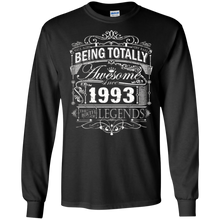 Awesome Since 1993 24th Birthday T Shirt 24 Years Old