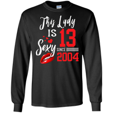 Vintage Born in 2004 13th Birthday Gift 13 This Lady Awesome